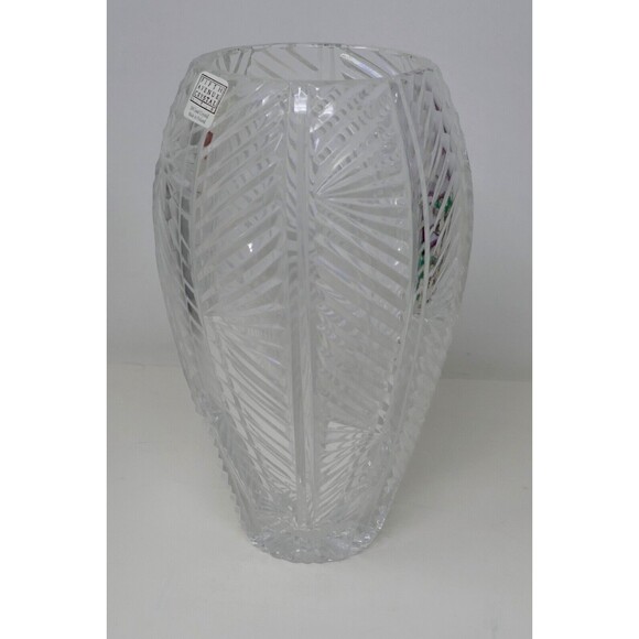 Fifth Avenue Lead Crystal Orleans 9" Vase ~ Made in Poland - Picture 5 of 12